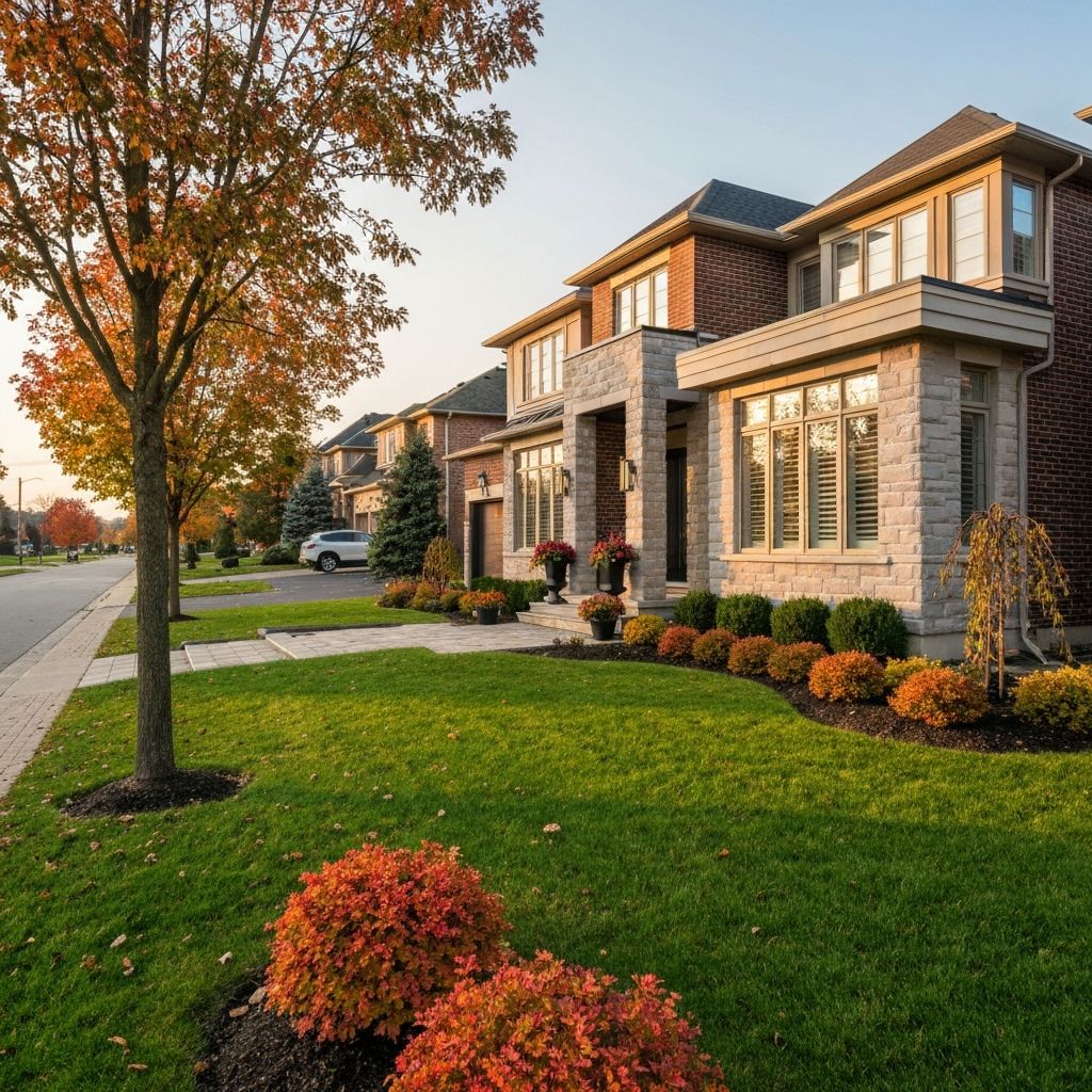 Luxury suburban home in Markham Ontario
